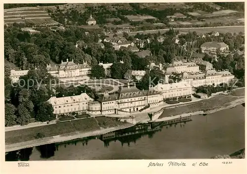 AK / Ansichtskarte Foto_Hahn_Nr. 12930 Schloss Pillnitz Fliegeraufnahme  Foto_Hahn_Nr.