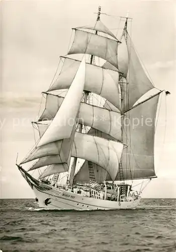 AK / Ansichtskarte Segelschiffe Wilhelm Pieck  Segelschiffe