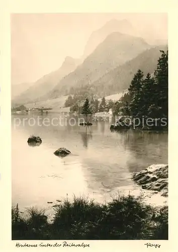 AK / Ansichtskarte Foto_Popp_Nr. Hintersee Reiteralpe  Foto_Popp_Nr.