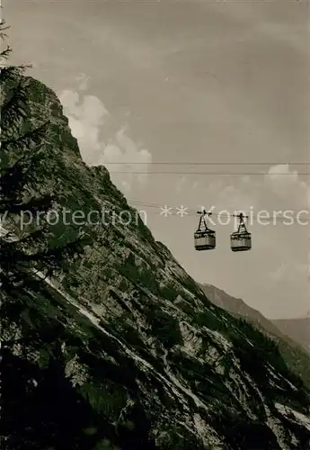 AK / Ansichtskarte Seilbahn Dachstein Krippenstein  Seilbahn