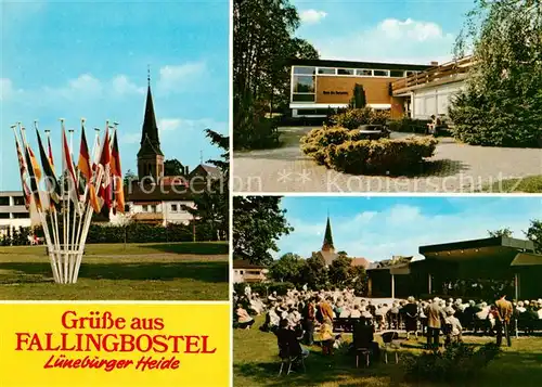 AK / Ansichtskarte Fallingbostel Kurkonzert Kirche Kurklinik Fallingbostel