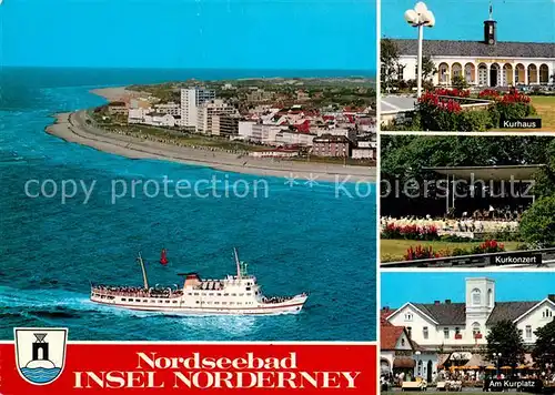 AK / Ansichtskarte Norderney_Nordseebad Kurkonzert Kurhaus Kurplatz  Norderney_Nordseebad