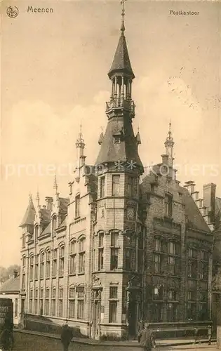 AK / Ansichtskarte Meenen Postkantoor Meenen
