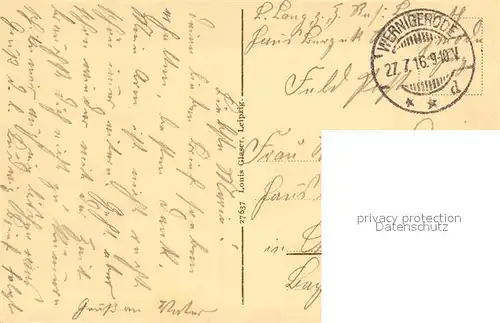 AK / Ansichtskarte Wernigerode_Harz Lindenberg mit Blick auf Hasserode und dem Brocken Wernigerode Harz