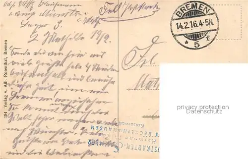 AK / Ansichtskarte Bremen Teichmannbrunnen Bremen