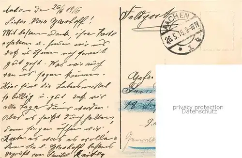 AK / Ansichtskarte Aachen Lousberg Aachen