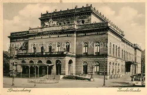 AK / Ansichtskarte Braunschweig Landestheater Braunschweig