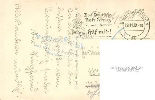 AK / Ansichtskarte Braunschweig Landestheater Braunschweig