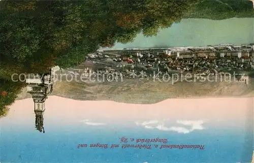 AK / Ansichtskarte Bingen_Rhein Nationaldenkmal am Niederwald Bingen Rhein