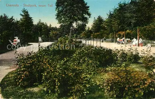 AK / Ansichtskarte Chemnitz Stadtpark Chemnitz