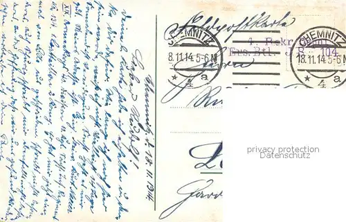 AK / Ansichtskarte Chemnitz Stadtpark Chemnitz