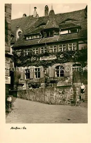 AK / Ansichtskarte Meissen_Elbe_Sachsen Ehemaliges Innungshaus der Tuchmacher 16. Jhdt. Weinstube Vinzenz Richter Meissen_Elbe_Sachsen