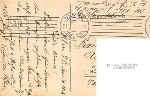 AK / Ansichtskarte Ulm_Donau Rathaus Marktbrunnen Ulm_Donau