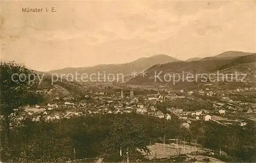 AK / Ansichtskarte Muenster_Elsass Panorama Muenster_Elsass