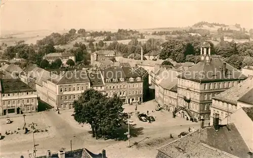 AK / Ansichtskarte Bischofswerda Marktplatz Bischofswerda