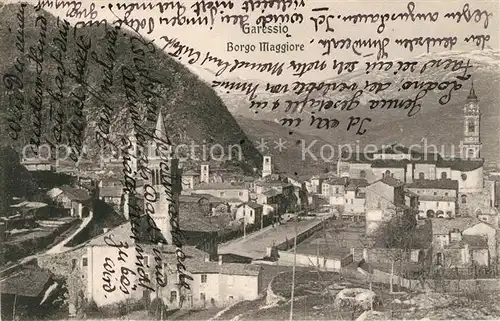 AK / Ansichtskarte Garessio Borgo Maggiore Garessio