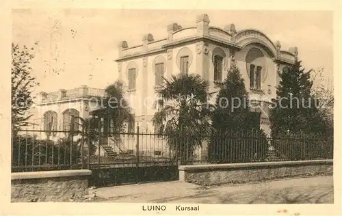 AK / Ansichtskarte Luino Kursaal Luino