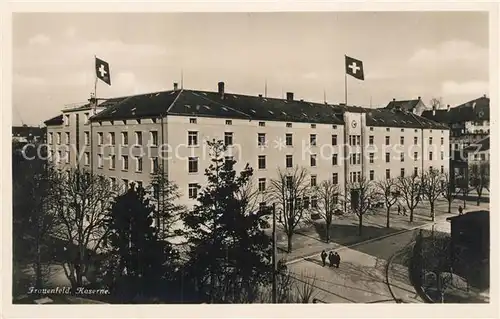 AK / Ansichtskarte Frauenfeld Kaserne Frauenfeld