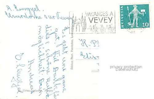 AK / Ansichtskarte Vevey_VD Gasthaus Vevey_VD