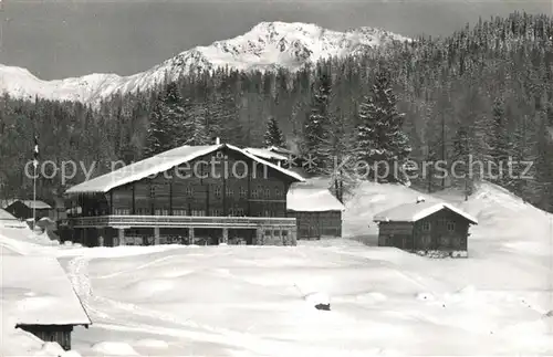 AK / Ansichtskarte Davos_Dorf_GR Jugendheim von Sprecher Haus Davos_Dorf_GR