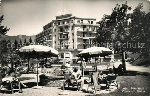 AK / Ansichtskarte Villars_Chesieres Parc Hotel Villars_Chesieres