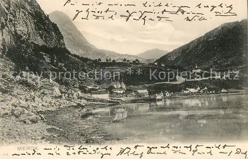 AK / Ansichtskarte Merok_Norwegen Fjord Merok Norwegen
