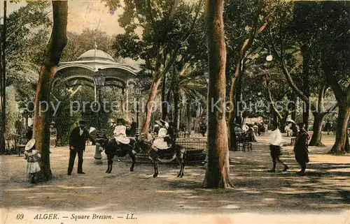 AK / Ansichtskarte Alger_Algerien Square Bresson Alger Algerien