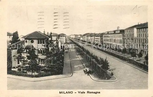 AK / Ansichtskarte Milano Viale Romagna Milano