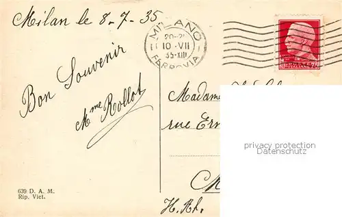 AK / Ansichtskarte Milano Viale Romagna Milano