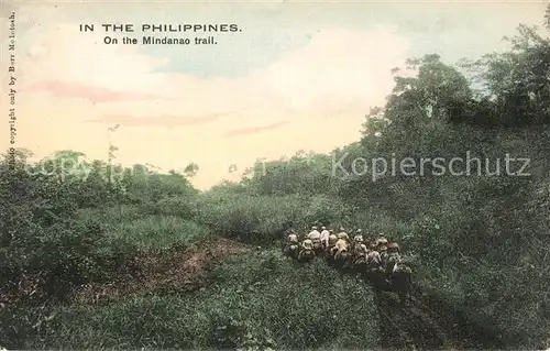 AK / Ansichtskarte Philippinen On the Mindanao trail Philippinen