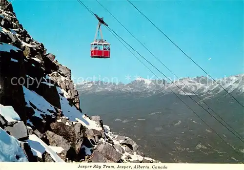 AK / Ansichtskarte Seilbahn Jasper Sky Tram Alberta Canada  Seilbahn