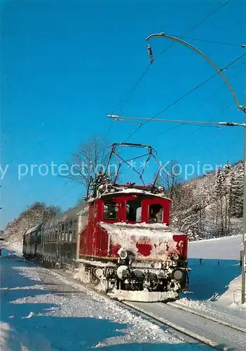 AK / Ansichtskarte Eisenbahn Elektro Lokomotive 169 003 1 Jaegerhaus  Eisenbahn