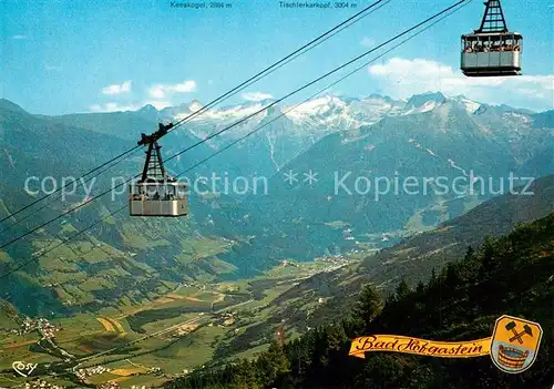 AK / Ansichtskarte Seilbahn Kleine Scharte Bad Hofgastein  Seilbahn
