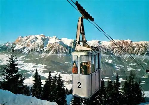 AK / Ansichtskarte Seilbahn Schladminger Tauernbahn Hoher Dachstein Seilbahn