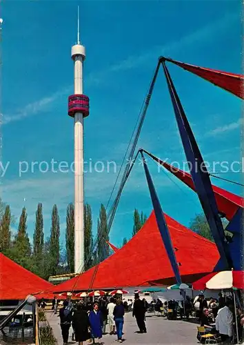 AK / Ansichtskarte Exposition_Nationale_Lausanne_1964 7. Secteur du Port Tour Spiral  Exposition_Nationale