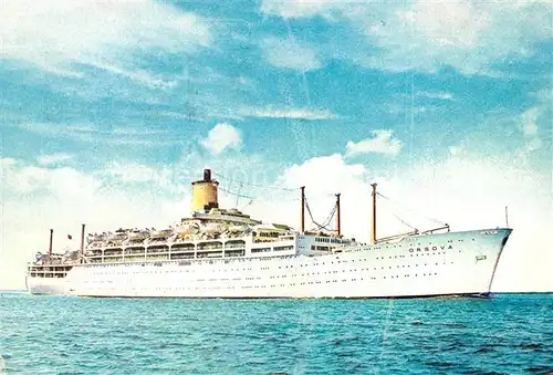 AK / Ansichtskarte Schiffe_Ships_Navires Orsova  Schiffe_Ships_Navires