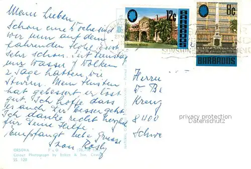 AK / Ansichtskarte Schiffe_Ships_Navires Orsova  Schiffe_Ships_Navires