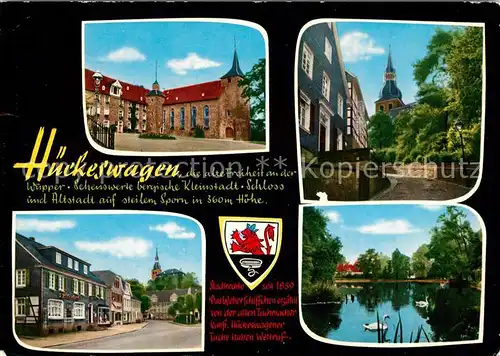 AK / Ansichtskarte Hueckeswagen Schloss  Hueckeswagen