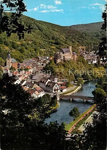 AK / Ansichtskarte Heimbach_Eifel Flusspartie Heimbach Eifel