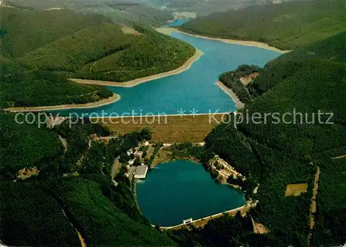 AK / Ansichtskarte Osterode_Harz Fliegeraufnahme Sosetalsperre Osterode_Harz