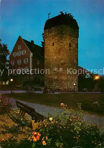 AK / Ansichtskarte Eberbach_Neckar Pulverturm Eberbach Neckar