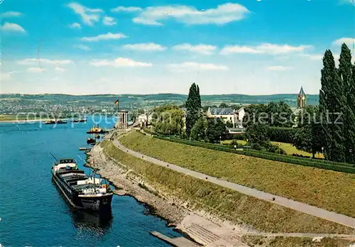 AK / Ansichtskarte Neuwied_Rhein Rheinpartie Neuwied Rhein