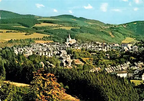 AK / Ansichtskarte Winterberg_Hochsauerland Fliegeraufnahme Winterberg_Hochsauerland