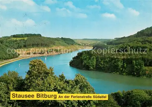 AK / Ansichtskarte Biersdorf_See Stausee Bitburg am Erzberg Biersdorf See
