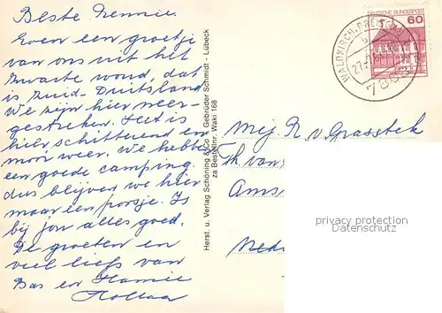 AK / Ansichtskarte Waldkirch_Breisgau Park Gondelteich Panorama Kirche Schwimmbad Fontaene  Waldkirch Breisgau