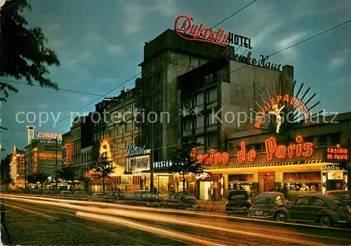 AK / Ansichtskarte Hamburg Reeperbahn bei Nacht Hamburg