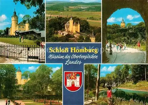 AK / Ansichtskarte Homburg Broel Schloss Homburg Details Homburg Broel