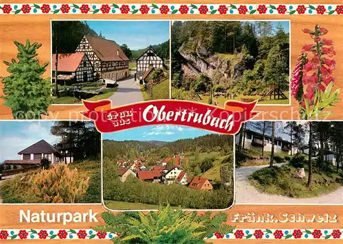 AK / Ansichtskarte Obertrubach Naturpark Fraenkische Schweiz Details Obertrubach