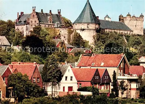 AK / Ansichtskarte Bad_Bentheim Ort und Schloss Bad_Bentheim