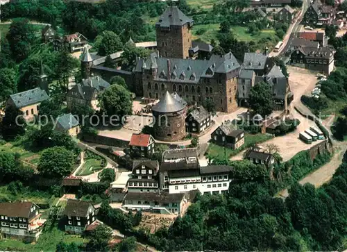 AK / Ansichtskarte Burg_Wupper Schloss Burg Fliegeraufnahme Burg Wupper
